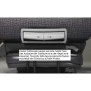 Gorilla Schonbezug Stoff für Citroen Jumper Beifahrersitz BJ 06/2014 - mit Airbag und Armlehne innen