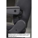 Gorilla Schonbezug Kunstleder für Nissan Atleon Fahrersitz