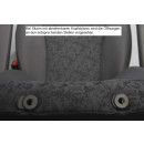 Gorilla Schonbezug Kunstleder für Opel Movano Beifahrerbank mit durchgehender Sitzfläche BJ 10/2010-