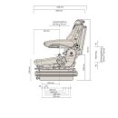 Grammer Maximo M Pvc Gabelstaplersitz