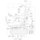 Grammer Maximo Comfort Plus fabric driver seat