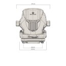 Grammer Primo L 48 Volt Stoff Gabelstaplersitz