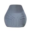 Actimo Rückenpolster Stoff grau S722 Rückenkissen